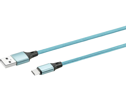 USB kábel s konektormi USB-A a USB-C