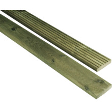 Drevená terasová doska borovica 21 x 120 x 2500 mm impregnovaná-thumb-0