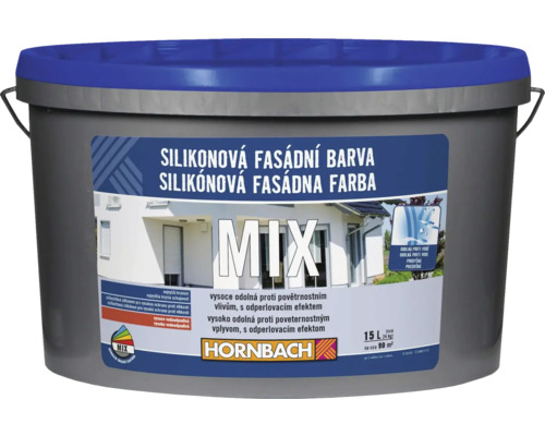 HORNBACH MIX Silikón fasádna farba 15 l báza C-0