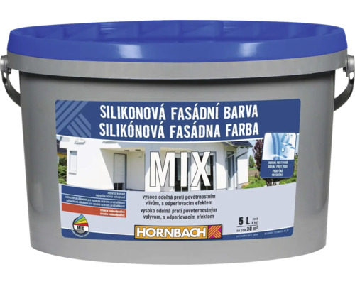 HORNBACH MIX Silikónová fasádna farba 5l báza C na miešanie-0