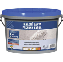 Fasádna farba Hornbach biela 2,5 l-thumb-0