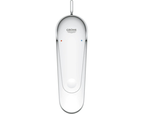 Logo Grohe na umývadlovej zmiešavacej batérii