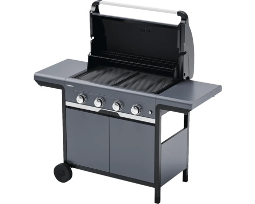 Plynový gril so štyrmi horákmi, grilovacím roštom a spodnou skrinkou