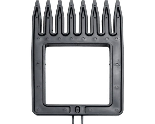 Plastová dištančná vložka so zubami