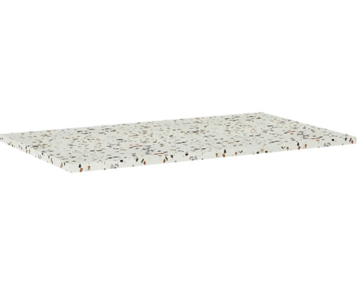 Doska pod umývadlo bez výrezu Jungborn terrazzo river 806 x 460 x 20 mm