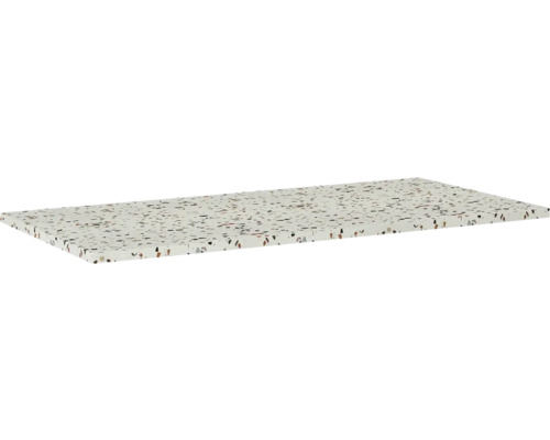 Doska pod umývadlo bez výrezu Jungborn terrazzo river 1008 x 460 x 20 mm