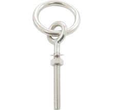 Skrutka s okom z kovu