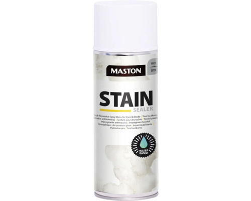 Opravný sprej Maston na steny a stropy biela 400 ml Sprej Maston Stain Sealer na škvrny
