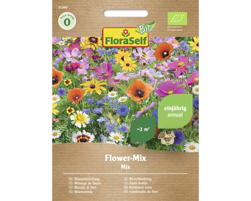 Kvetinová zmes jednoročná FloraSelf Bio