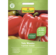 Semená papriky FloraSelf Yolo Wonder, Capsicum annuum