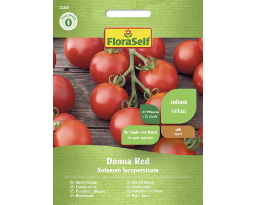 Paradajka cherry Donna Red F1 FloraSelf
