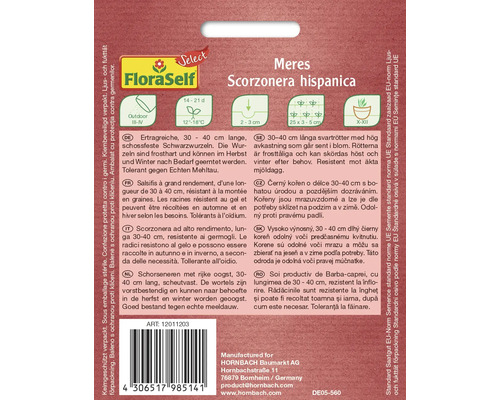 FloraSelf Meres hadomor španielsky informácie o siatí