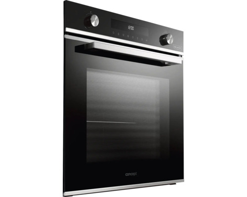 Vstavaná rúra s digitálnym displejom a sklenenými dverami