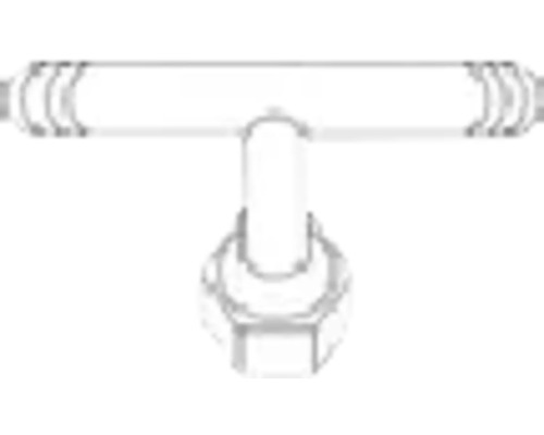 T-kus s vonkajším závitom