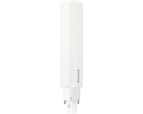 LED žiarovka Philips PL-C G24d-3 / 8,5 W (náhrada za 26W) 950 lm 4000 K biela, 2P, tlmivka Logo Philips úsporná žiarovka