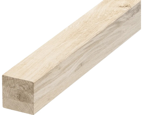 Štvorcový drevený profil