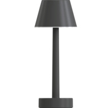 Kovová stolná lampa s kónickým tienidlom
