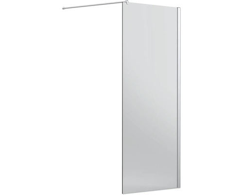 Sprchová stena so stabilizačnou tyčou