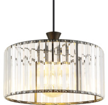 Luster Globo 15742H JORDANA E27 60 W čierny