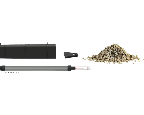 Zavlažovací súprava Lechuza s ukazovateľom hladiny vody, oddeľovacou podlahou a rastlinným substrátom