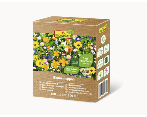 FloraSelf zmes semien kvetov pre kvetinový koberec