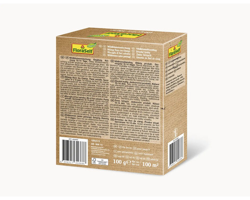 FloraSelf zmes lúčnych kvetov pre približne 100 metrov štvorcových