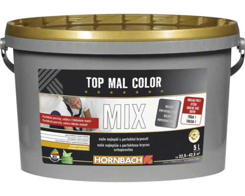 HORNBACH MIX Top Mal bez konzervantov 5 l báza B-0