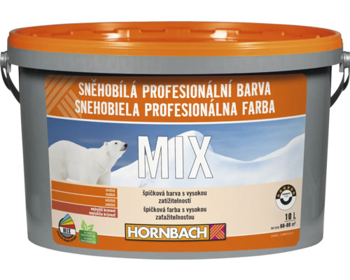 HORNBACH MIX Snehobiela profesionálna farba BK 10 l báza C-0