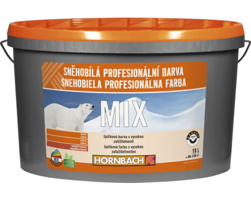 HORNBACH MIX Snehobiela profesionálna farba BK 15 l báza C-0