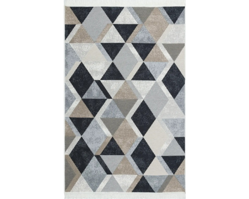 Kusový koberec Kusový koberec Arya 10 beige/black 160x230 cm