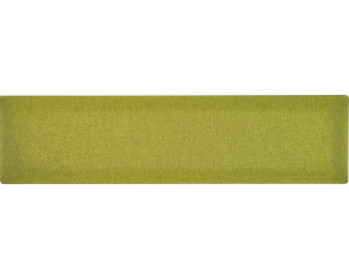 Čalúnený nástenný Soft panel Luna 17 limetka 60x15 cm Akustický panel z textilu