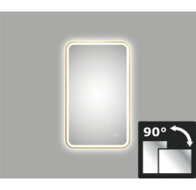 LED zrkadlo do kúpeľne s osvetlením v ráme DSK Juno 2.0 IP 44