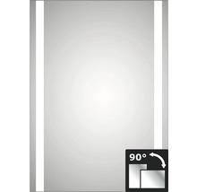 Kúpeľňové zrkadlo DSK Silver Boulevard LED 50x70 cm