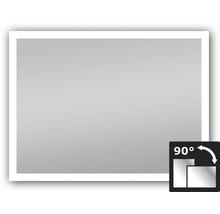Zrkadlo do kúpeľne LED strieborné Venus 2.0 80x60