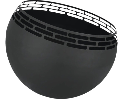 Čierna guľa na rastliny s perforáciou