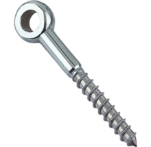 Skrutka s okom z kovu