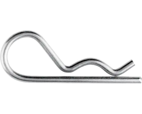 Pružinová závlačka z kovu