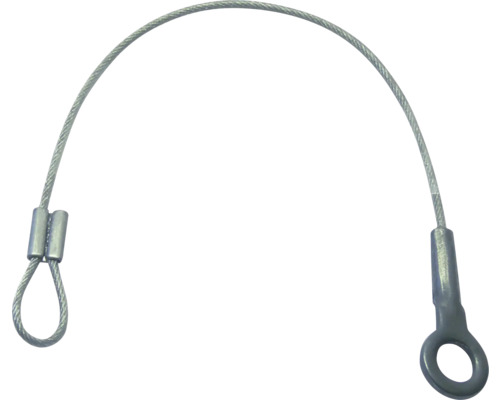 Oceľové lanko s okom a slučkou