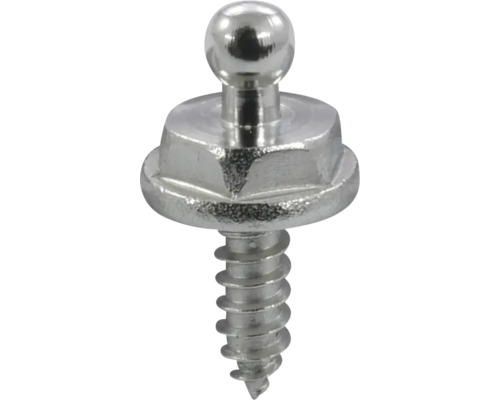 Skrutka do plechu 4,2x16 mm s gombíkom nerez oceľ A2 1 ks Kovová skrutka s guľou