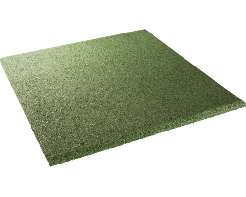 Gumová dlaždica Terasoft 50x50x2,5 cm ochranná tlmiaca pád zelená