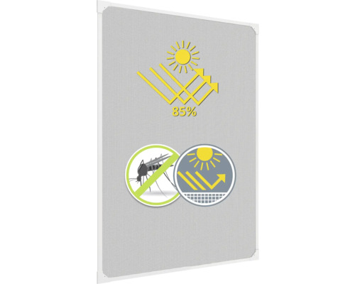 Symbol pre 85 percent slnečnej ochrany a ochranu proti hmyzu