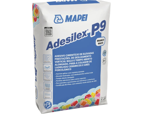 Cementové lepidlo Mapei Adesilex P 9 biele C2TE 25 kg