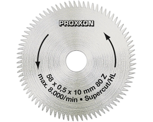 Pílový kotúč Proxxon SuperCut Ø 58 mm pre KS 230, 28014