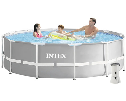 Rodinný bazén s filtračným čerpadlom a logom Intex