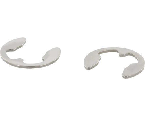 Dve kovové poistné E-spony