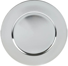 Strieborný prestierací tanier