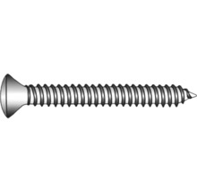 Skrutka do dreva so zapustenou hlavou