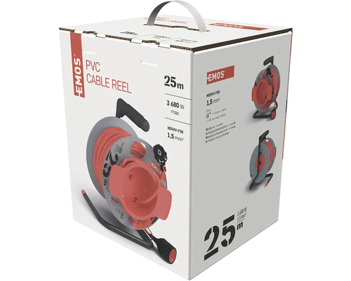 Balenie káblového bubna Emos PVC 25 metrov