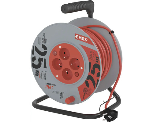 Káblový bubon s 25 metrovým káblom od spoločnosti Emos