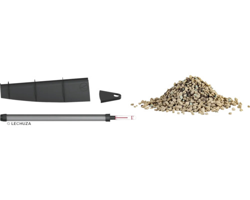 Vnútorná vložka kvetináča, ukazovateľ hladiny vody a rastlinný granulát